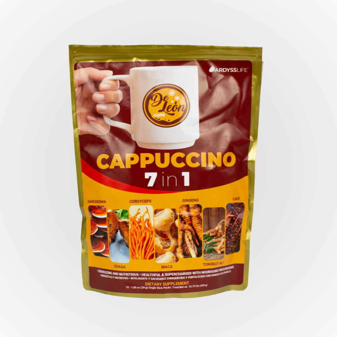 De Leon Cafe: 7 + 1 · Gourmet Cappuccino
